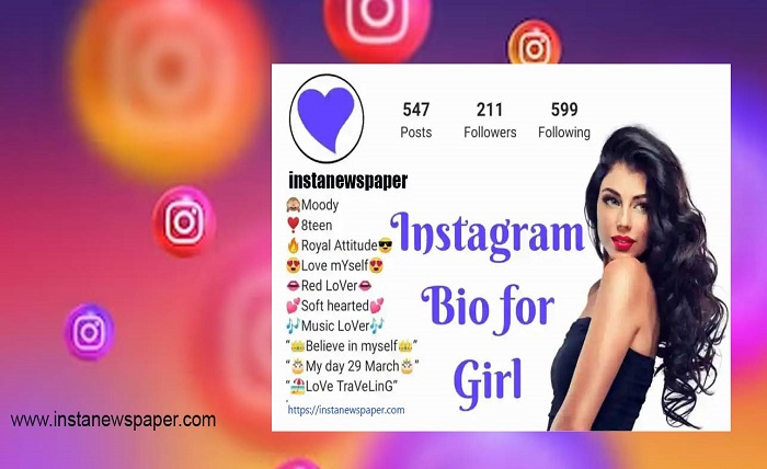 insta bio for girl