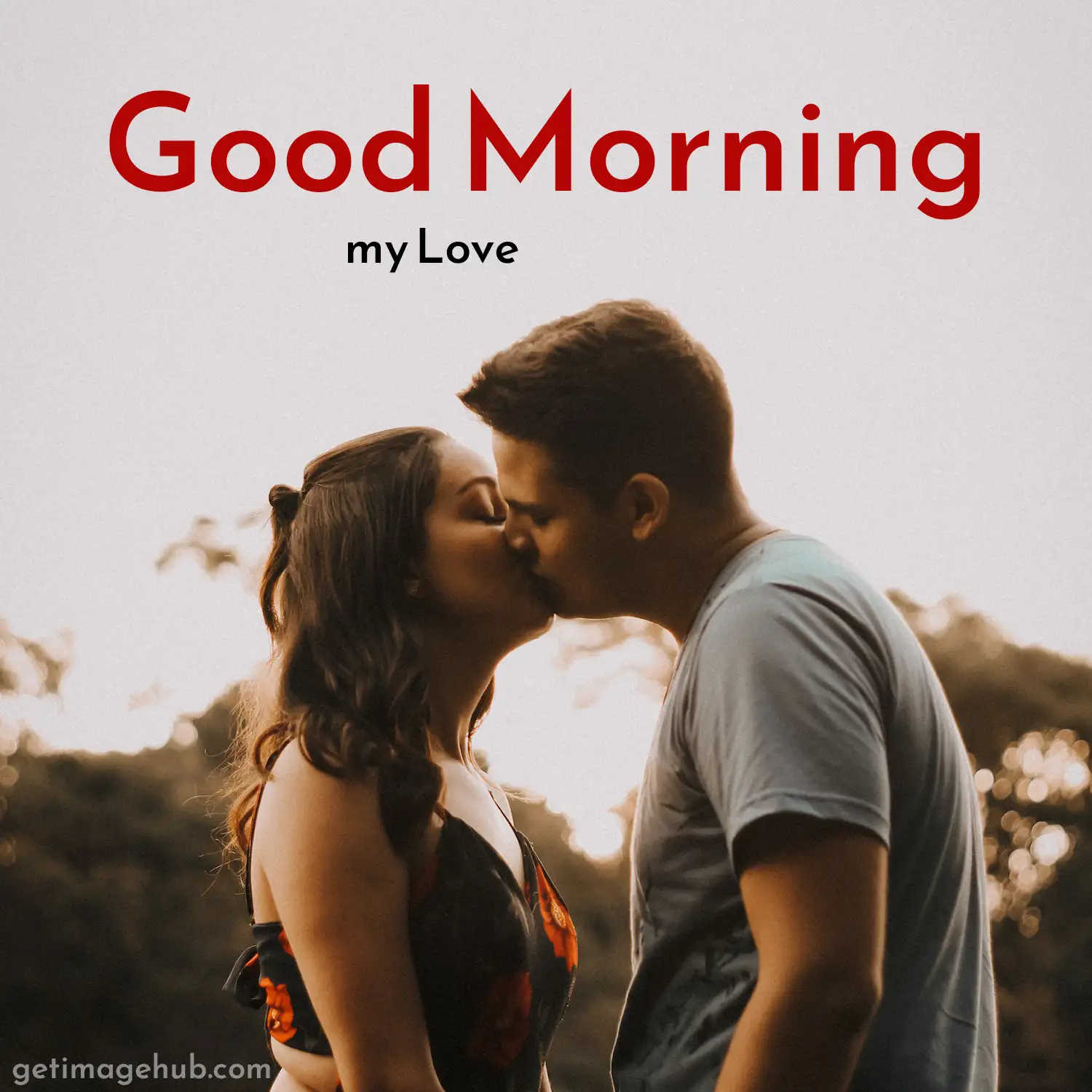 Good Morning Kiss Image