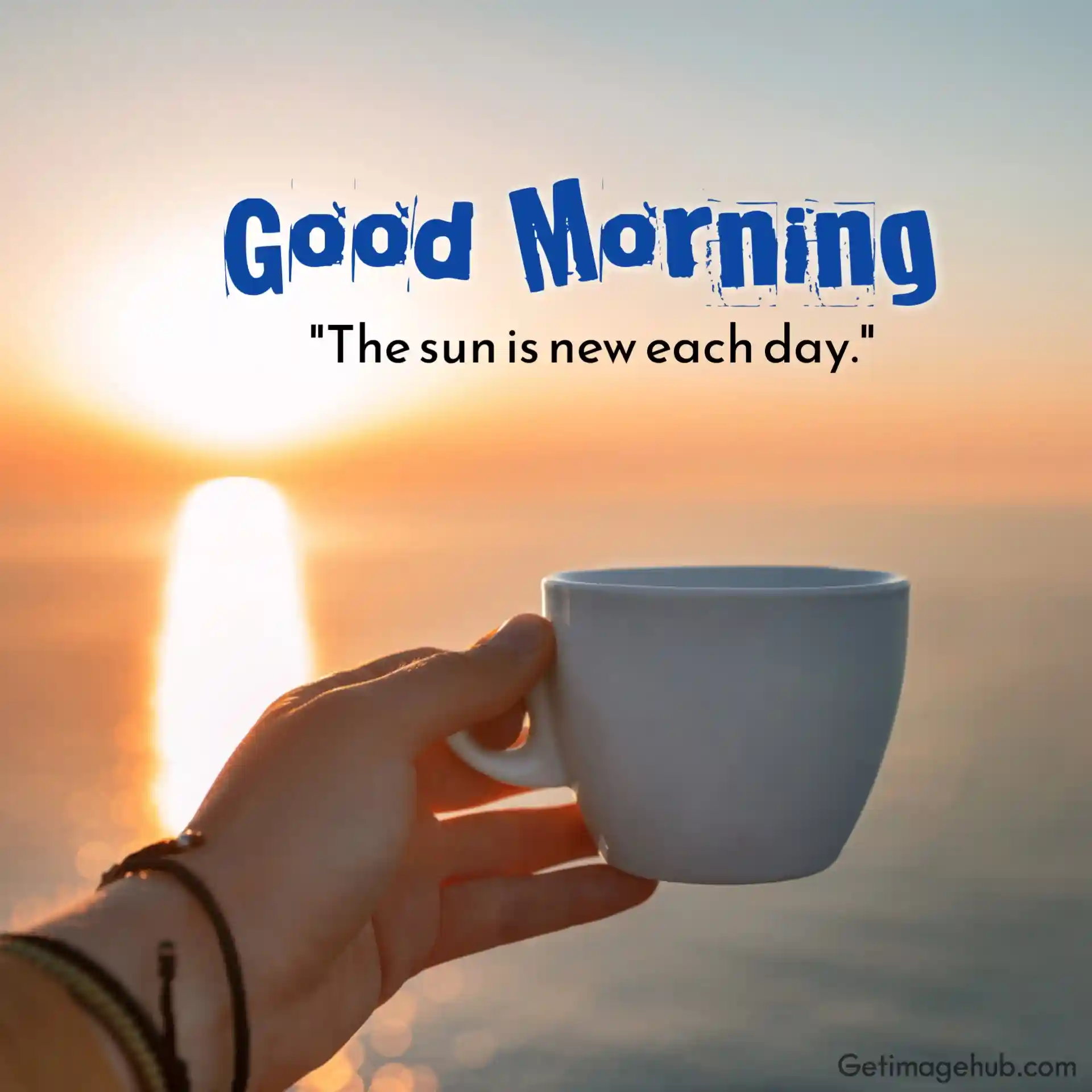 Good Morning Picture with Cup of Tea