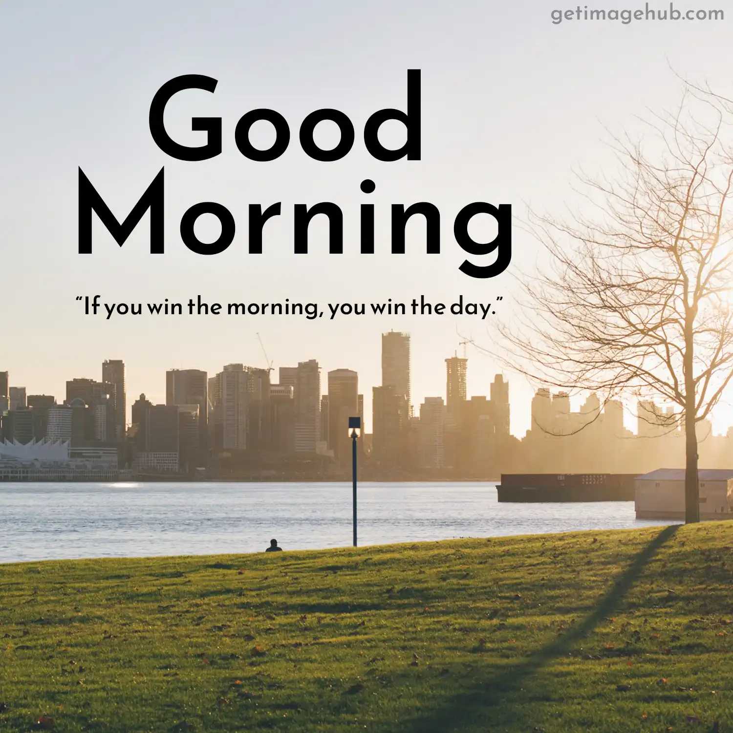 good morning pic with positive