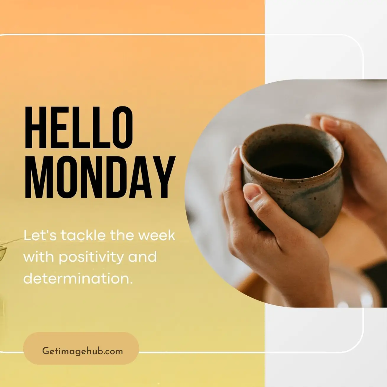 Good Morning Happy Monday Photo