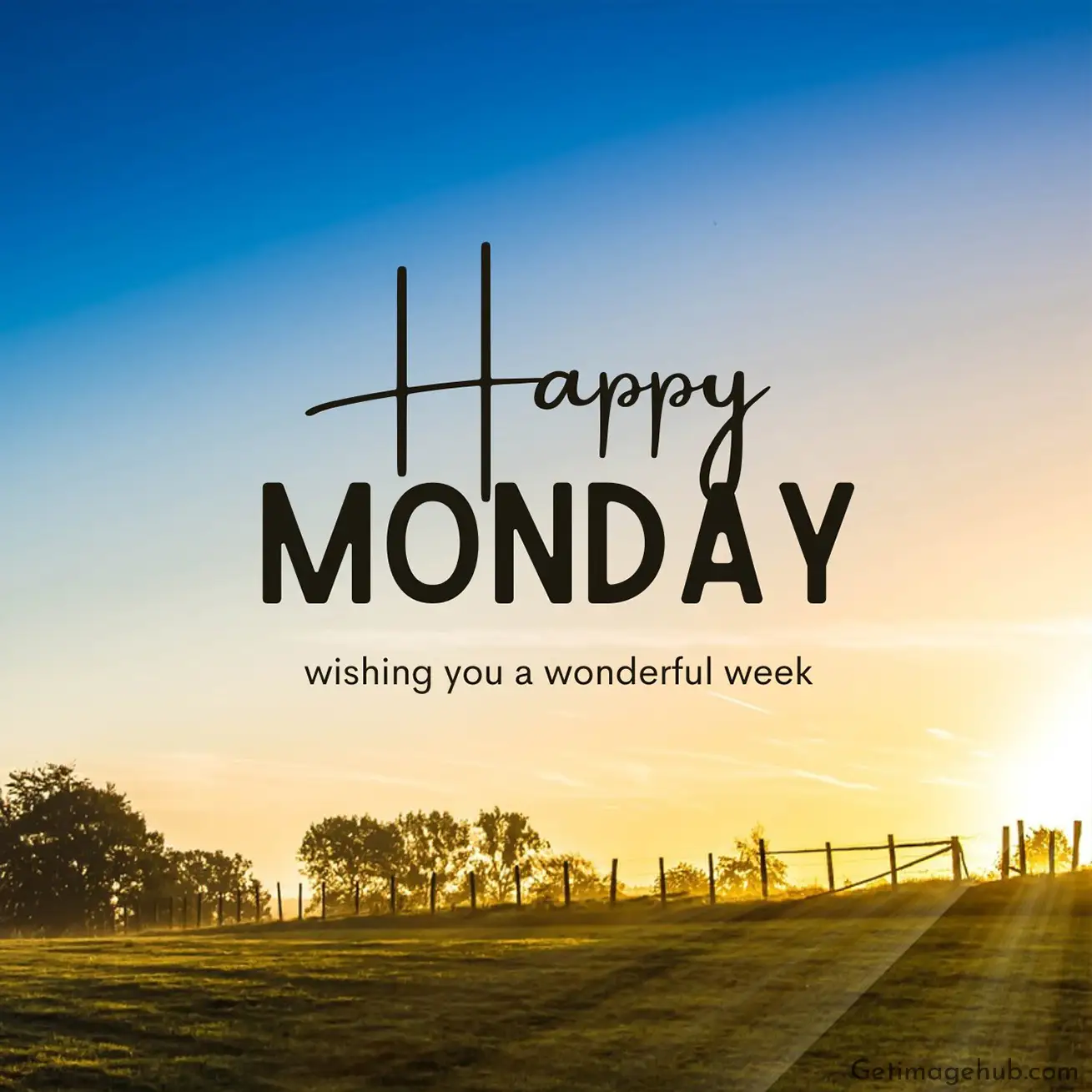 Good Morning Happy Monday Pic