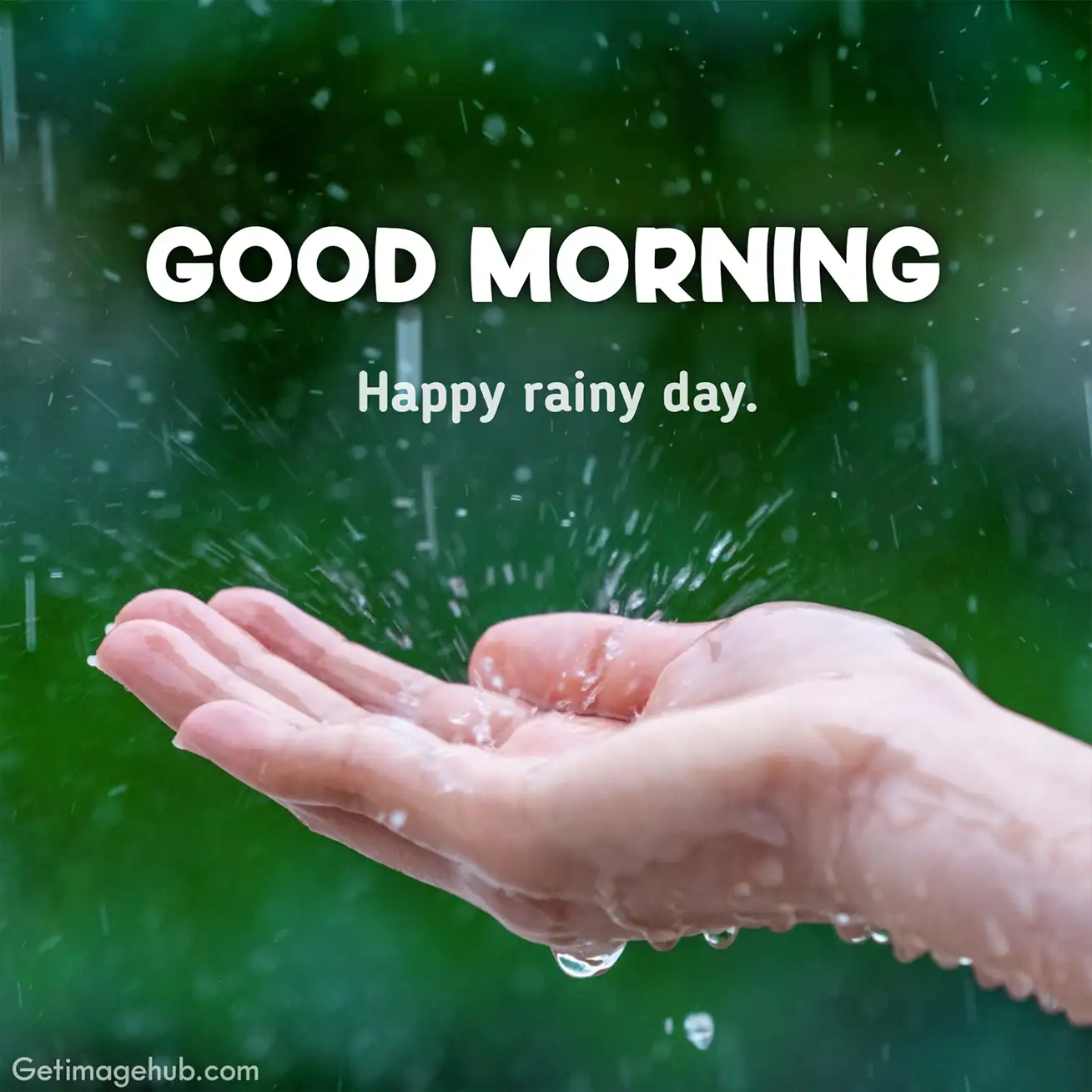 Good Morning Images Rainy Day HD