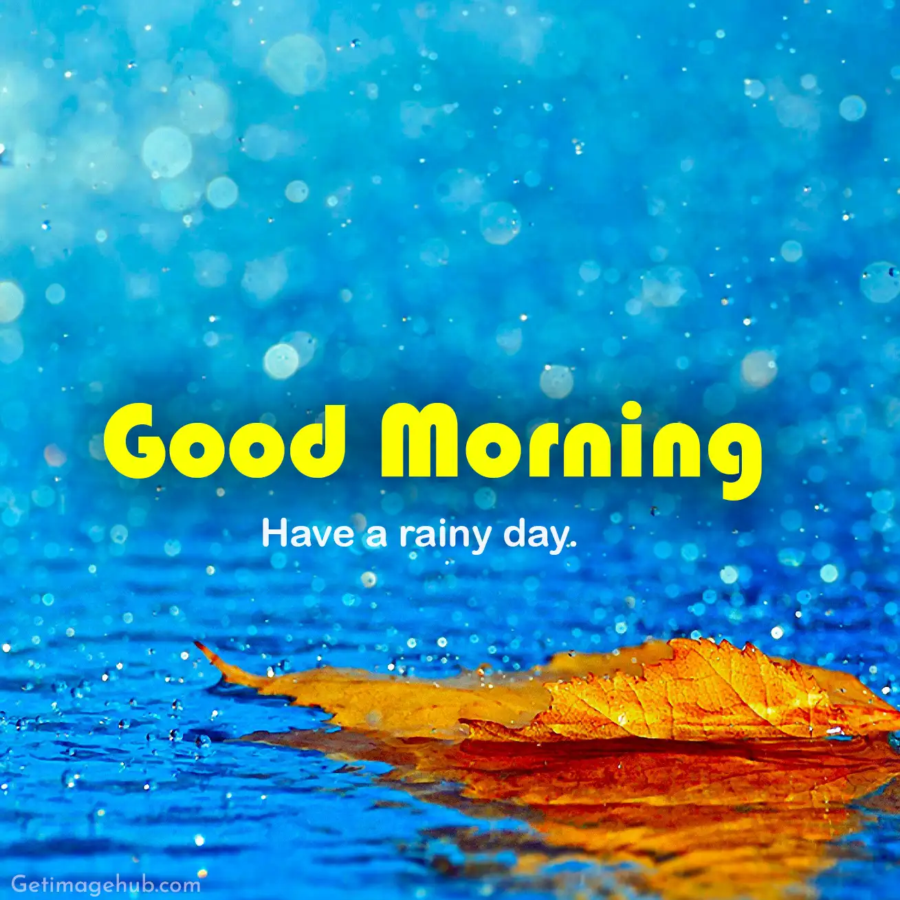 Good Morning Rainy Day Images