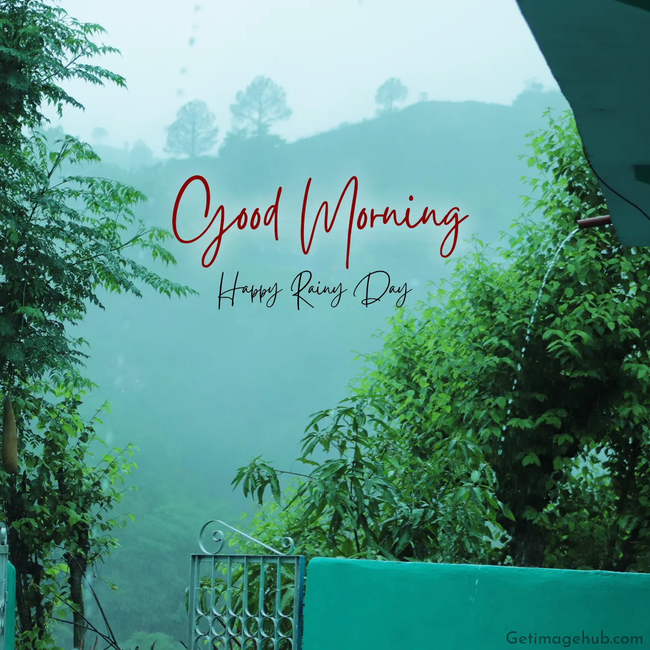 Happy Rainy Day Good Morning