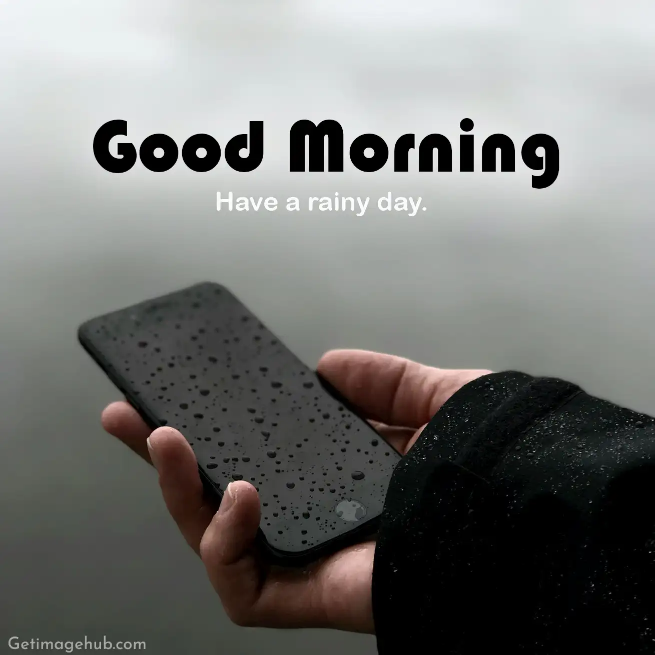 Rainy Day Good Morning Image