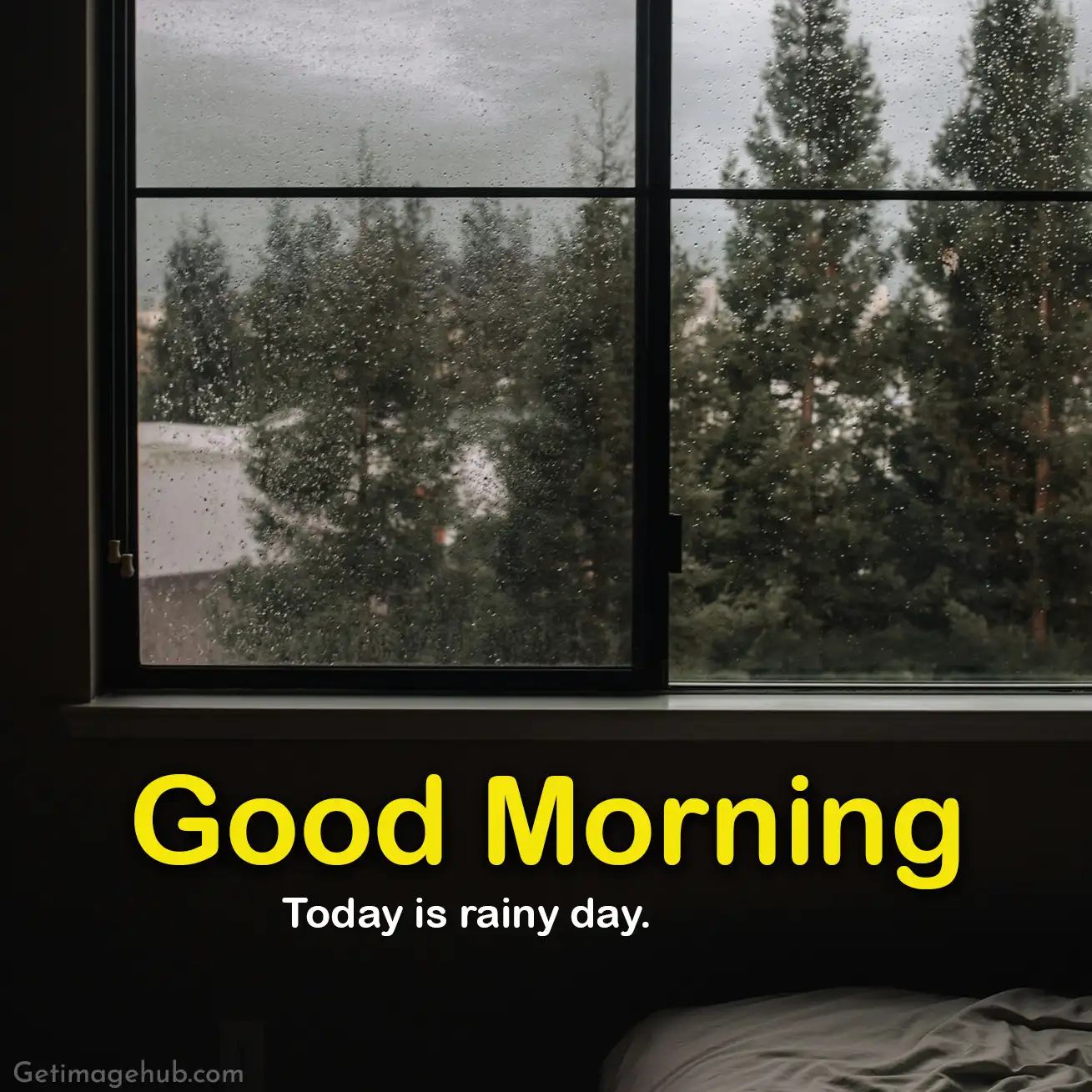 Rainy Good Morning Images