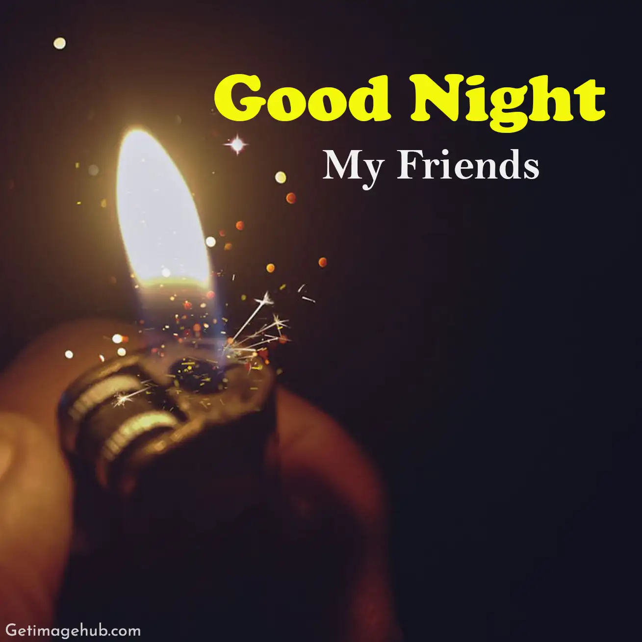 Good Night Friends Image