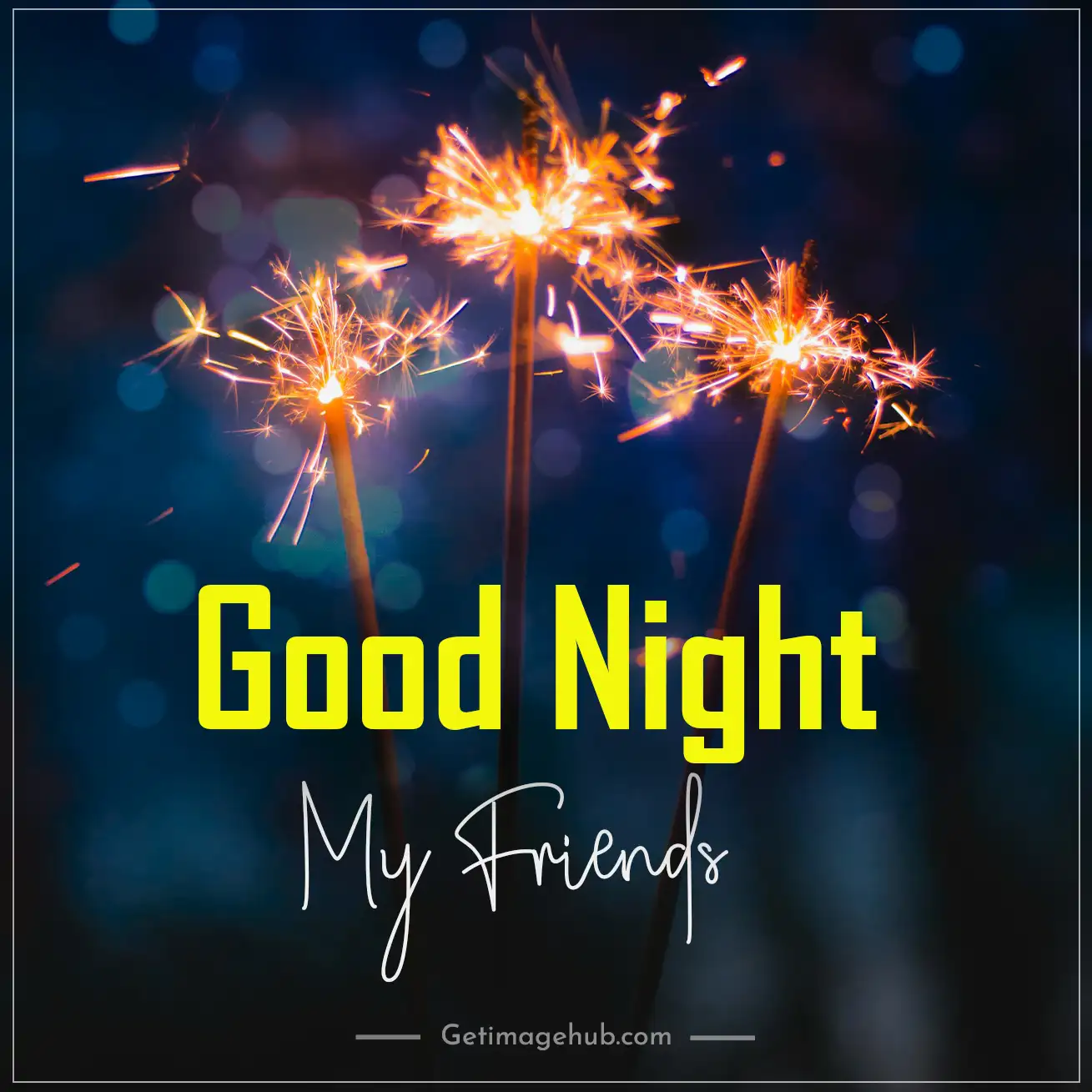 Good Night Friends Picture