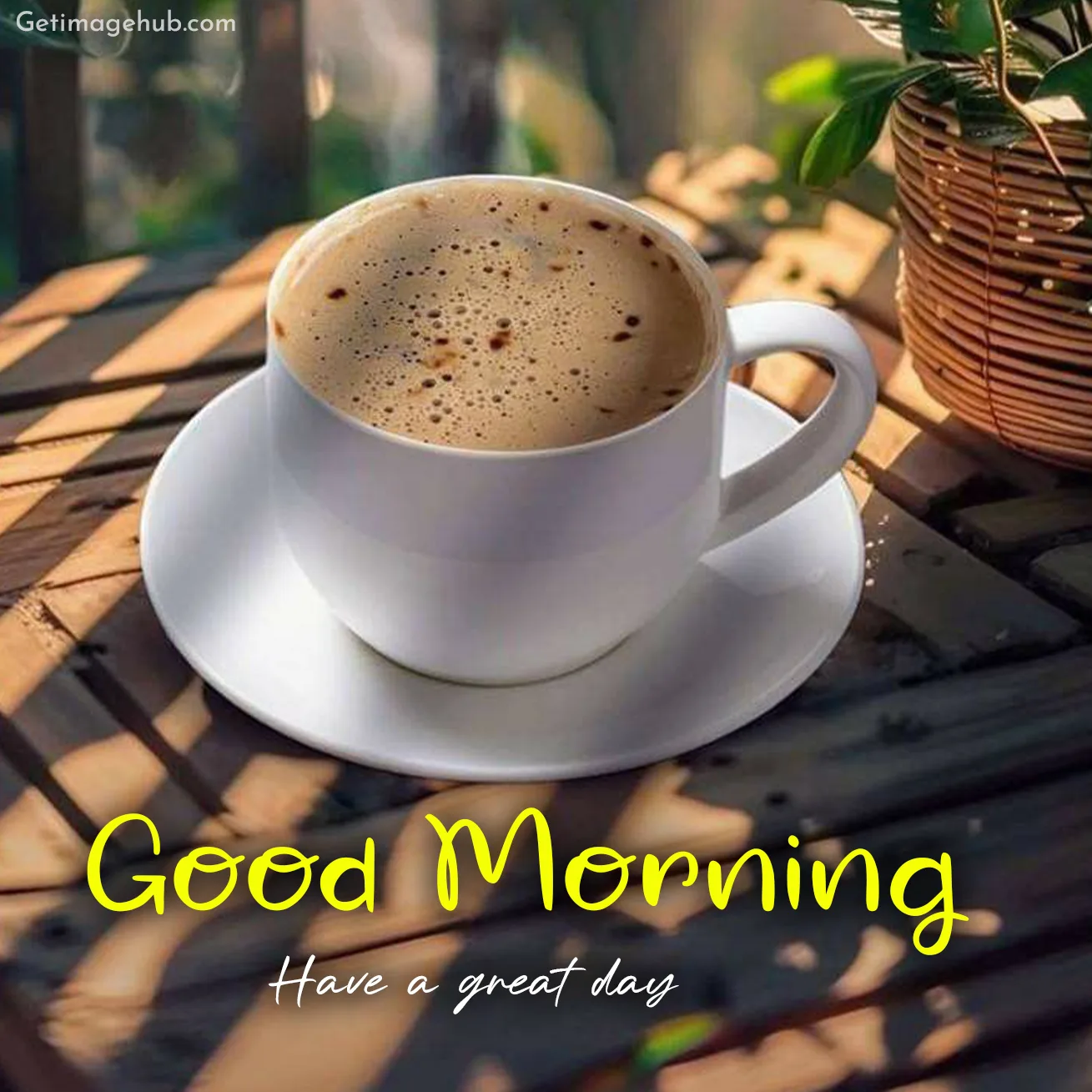 Good Morning Coffee PIic