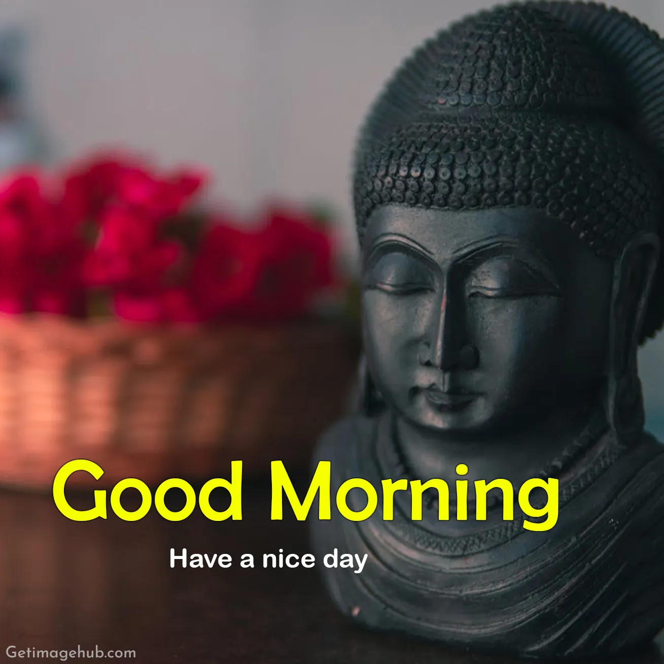 Good Morning Buddha Image