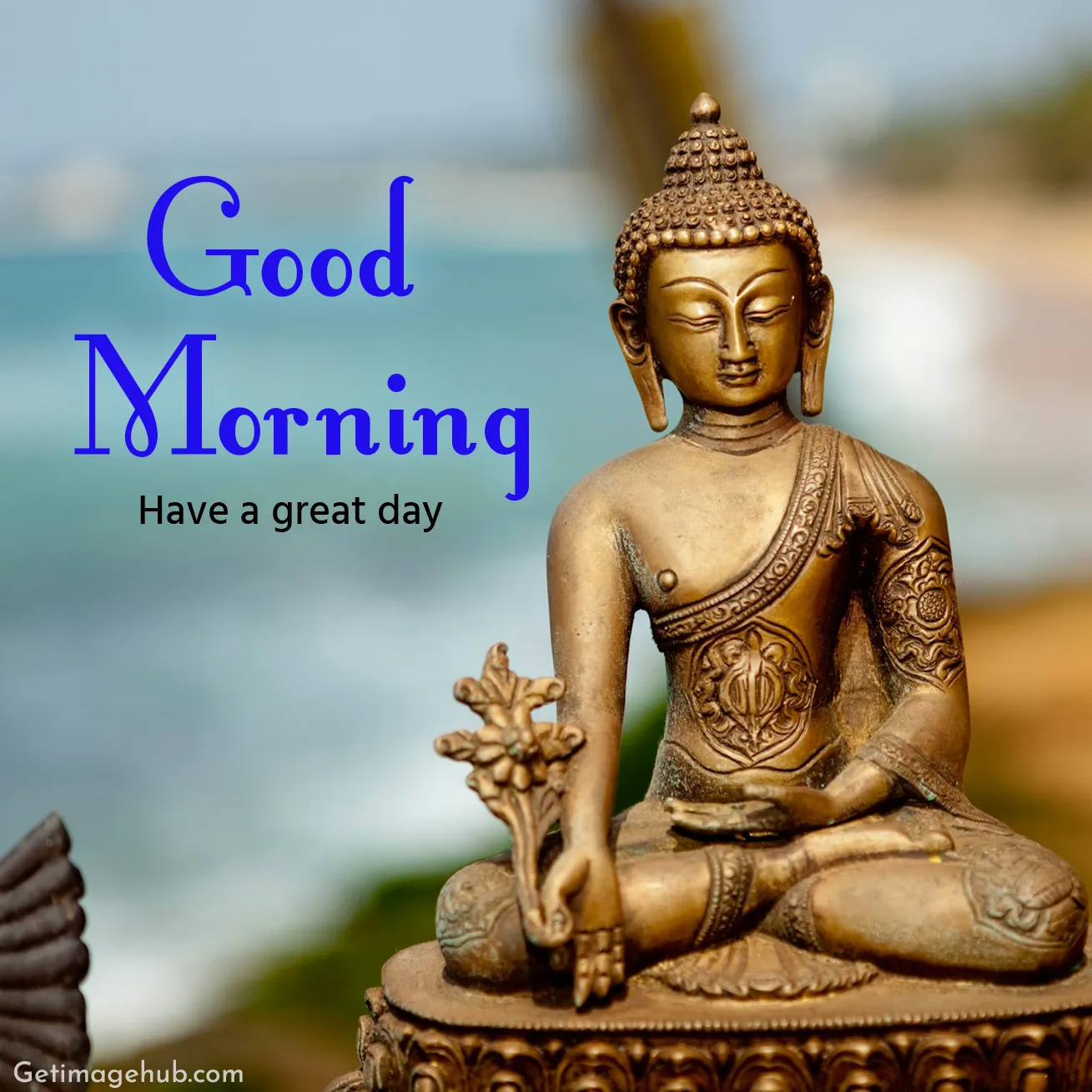 Good Morning Buddha Photos HD