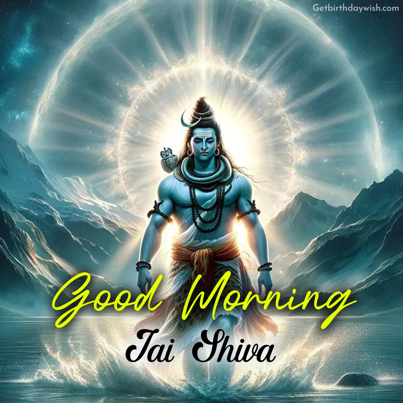 Good Morning Shiva Pic
