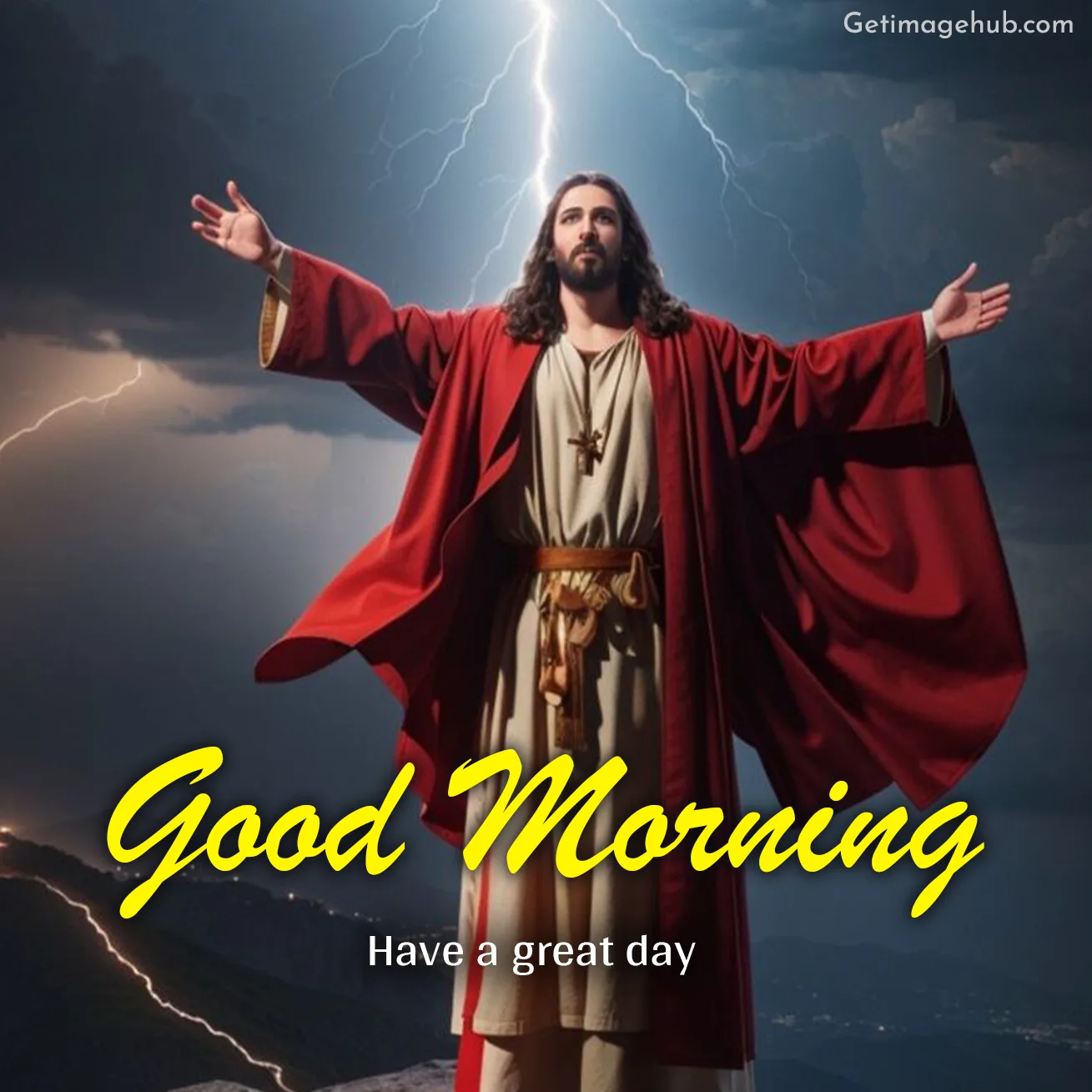 Jesus Good Morning Pic