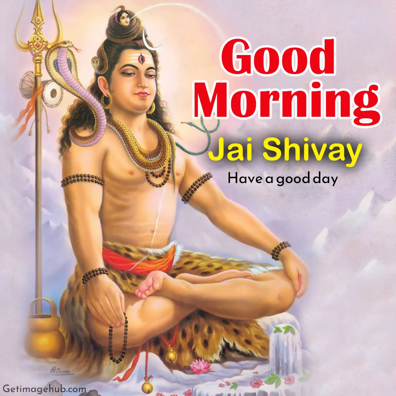 Lord Shiva Good Morning Pictures