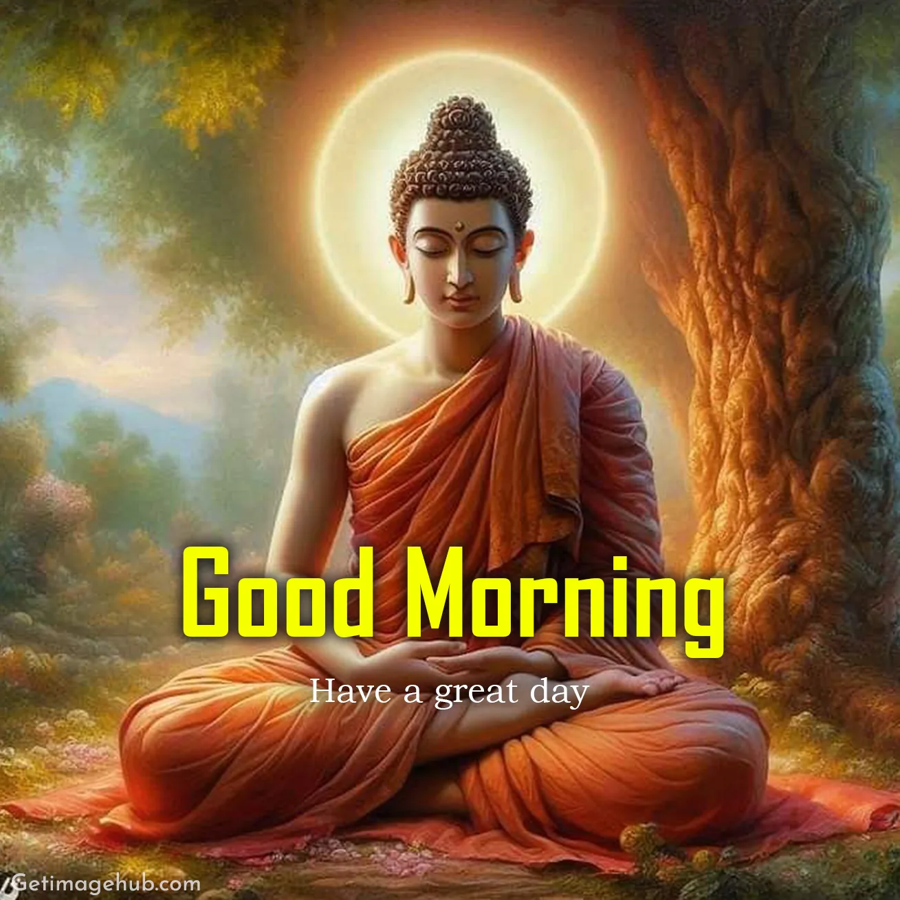 Good Morning Bhudha Images HD