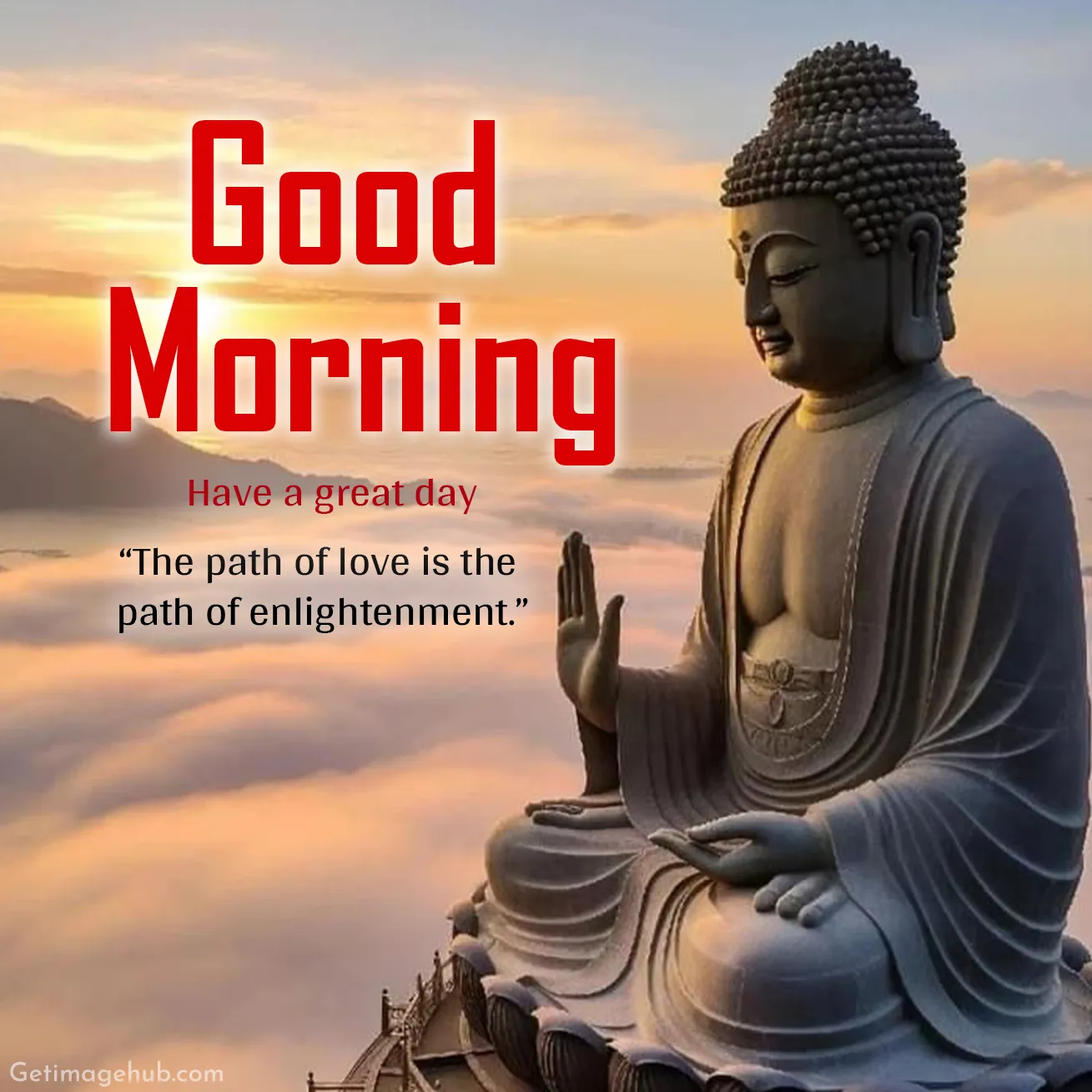 Good Morning Buddha Pic 2024