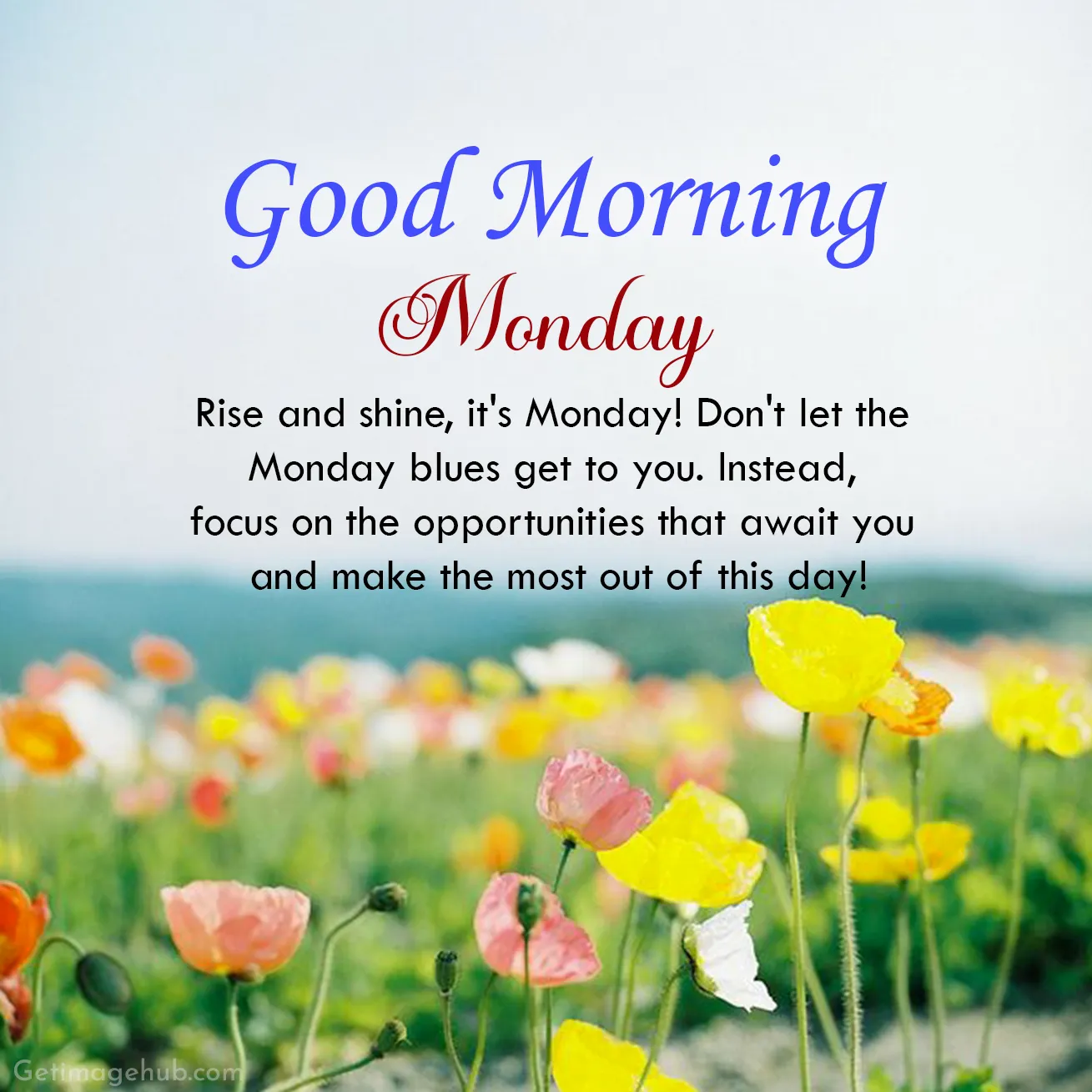Good Morning Monday Messages Image