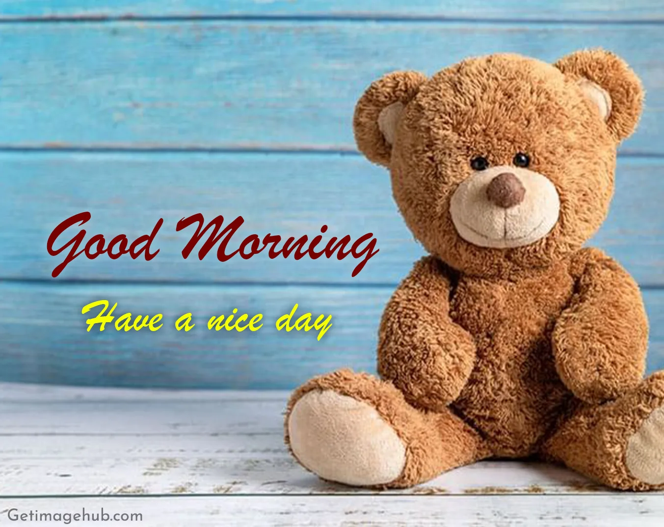 Good Morning Teddy Images