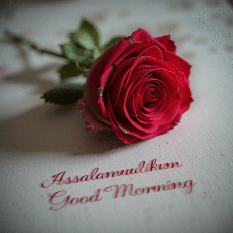 250+ Beautiful Assalamualaikum Good Morning Images to Start Your Day